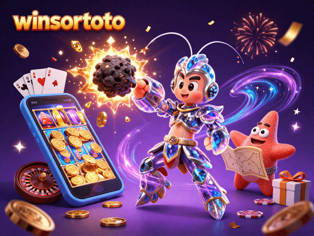 Dapatkan pengalaman bermain slot yang luar biasa dengan winsortoto dalam ilustrasi kasino 3D yang kaya.