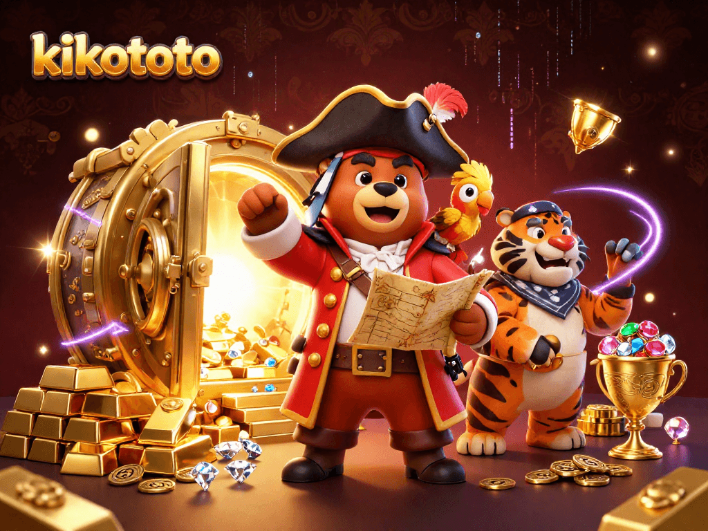 Kikototo menawarkan pengalaman bermain slot online dengan elemen harta karun yang kaya dan peluang menang tinggi.