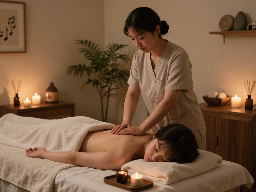 Experience quality 용산출장안마 in a tranquil massage setting with soothing aromas and calming ambiance.