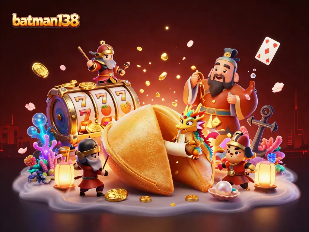Experience thrilling gameplay with batman138's golden cookie fortune and whimsical casino elements.