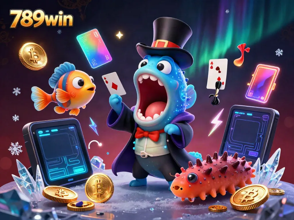 Engage with 789win in a magical underwater casino world featuring stunning marine characters.