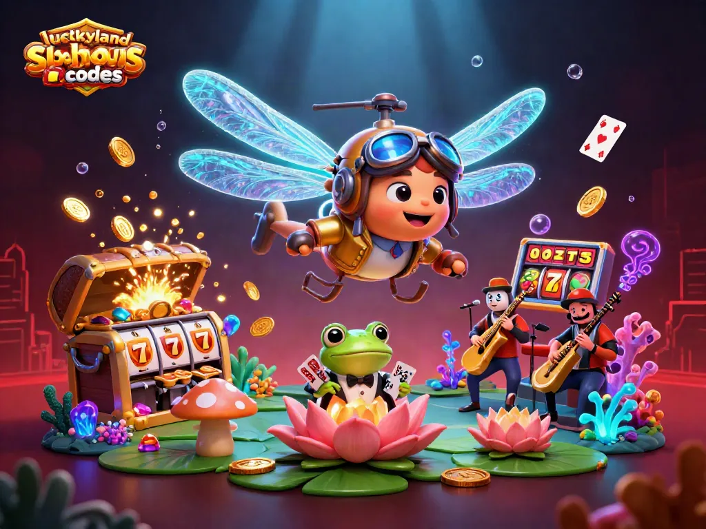 Experience exciting gameplay with luckyland slots bonus codes for amazing bonuses and rewards in this vibrant scene.