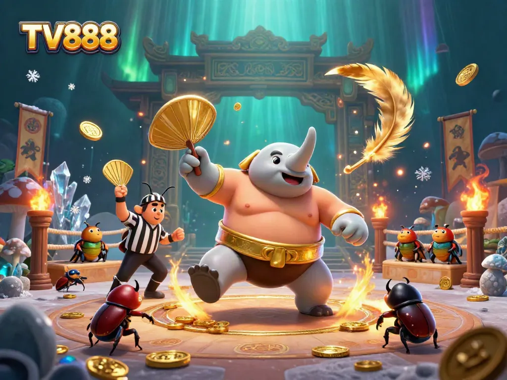 Experience thrilling moments at TV888 with colorful characters and dynamic gambling elements.