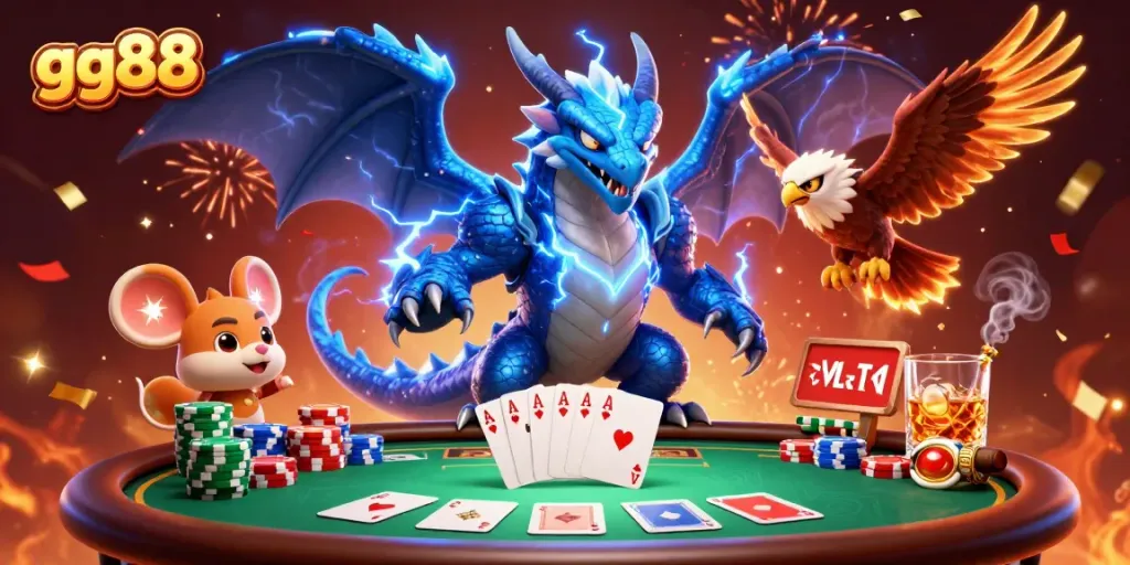 Experience high-stakes action at gg88 with electrifying casino elements and dynamic characters.
