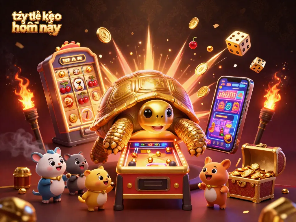 Experience thrilling betting action with tỷ lệ kèo nhà cái hôm nay in this vibrant casino scene.