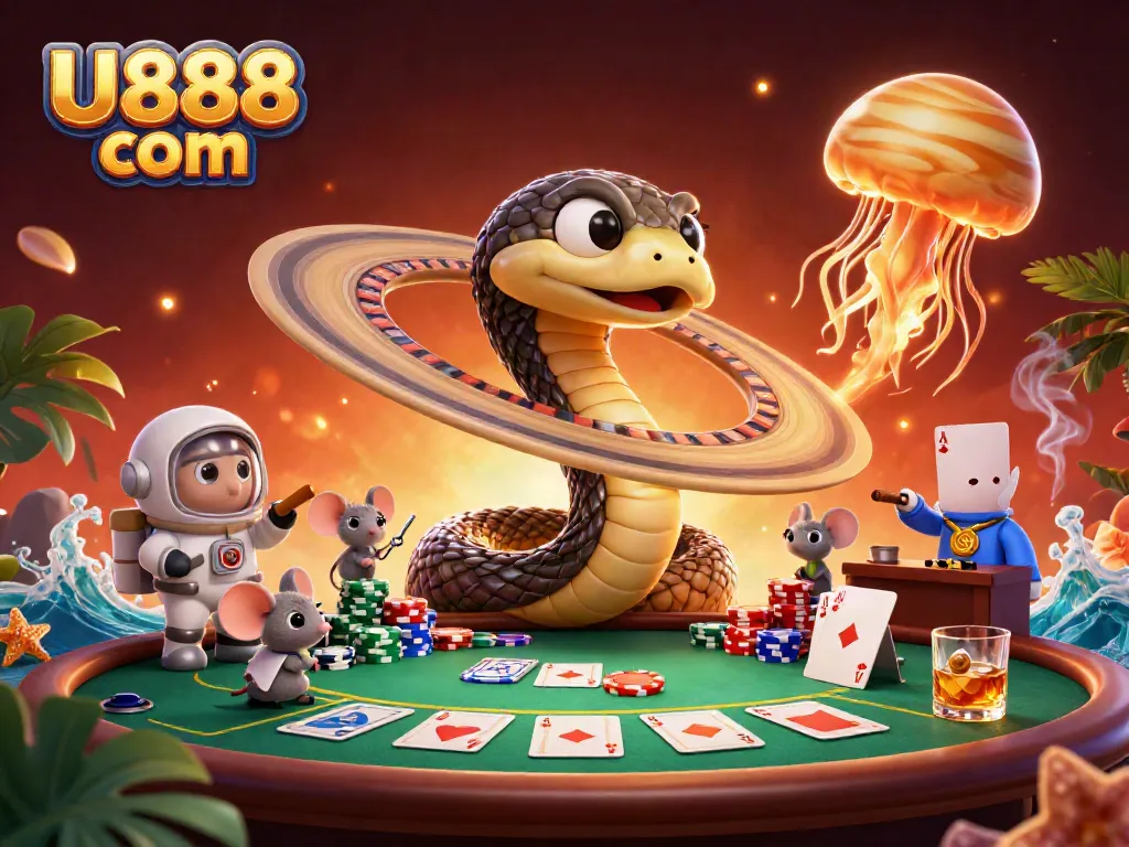 Bet big on U888 com with cosmic dealers and engaging 3D casino game elements.