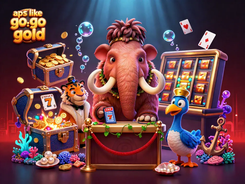 Engage with thrilling slot action and unique experiences at apps like go go gold while enjoying cartoon characters and vibrant visuals.