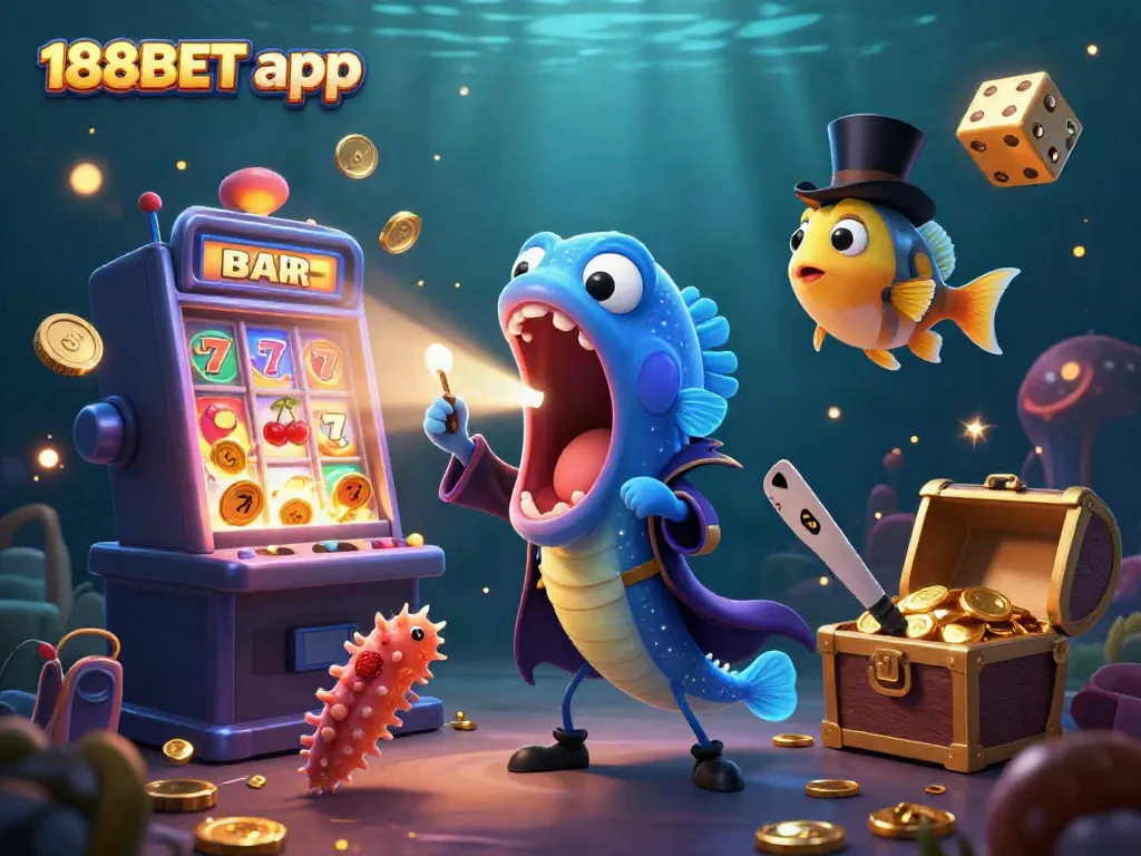 Experience thrilling gameplay with the 188BET app featuring vibrant graphics and exciting casino elements.