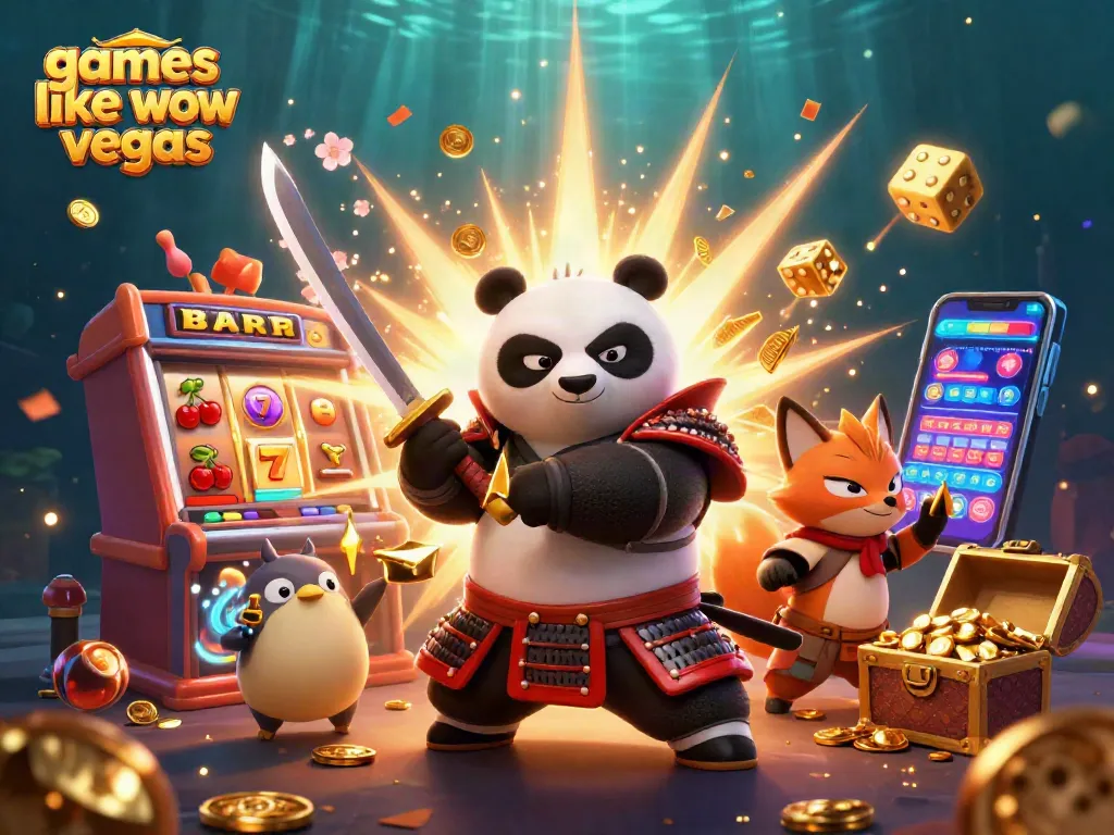 Experience exciting games like wow vegas with thrilling slot machines and vibrant characters.