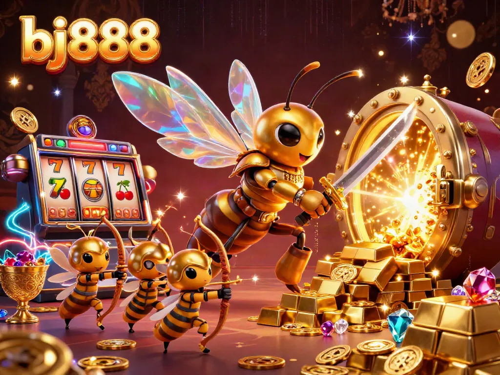 Experience casino excitement with bj888 as a golden hornet spins the jackpot!