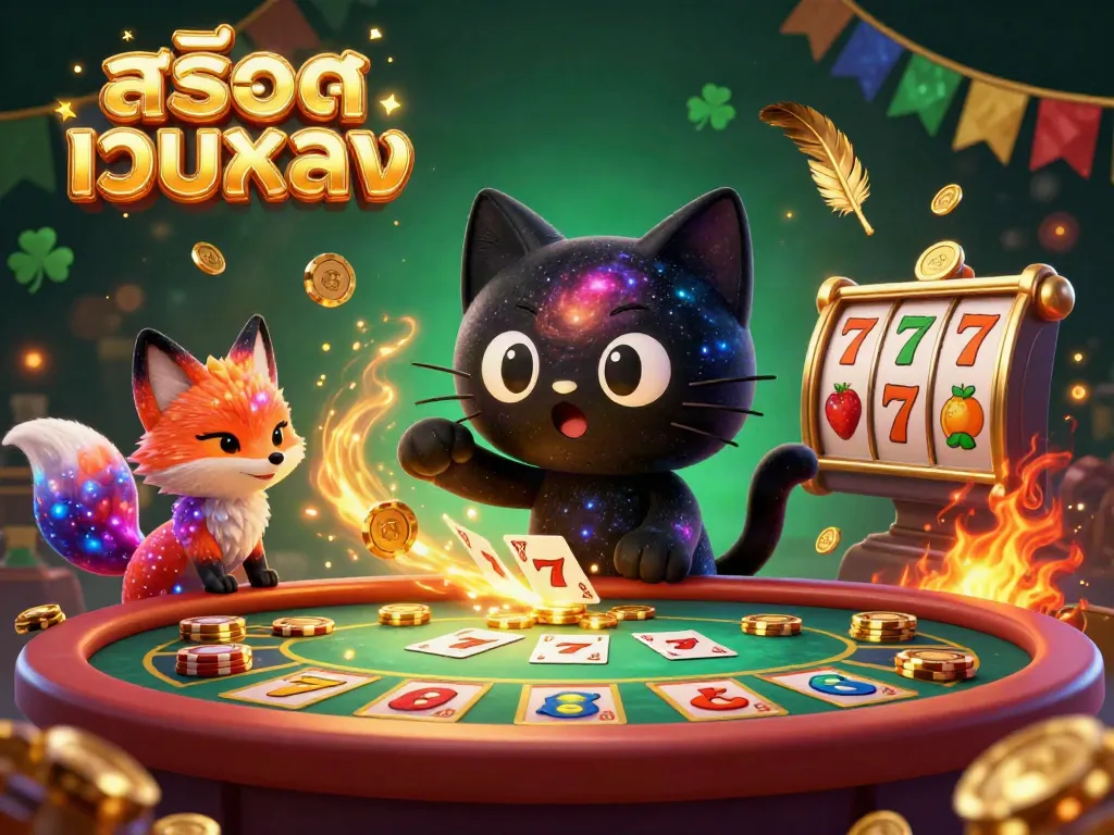 สล็อตเว็บตรง สนุกกับการเล่นสล็อตออนไลน์ในรูปแบบใหม่ที่น่าตื่นเต้น